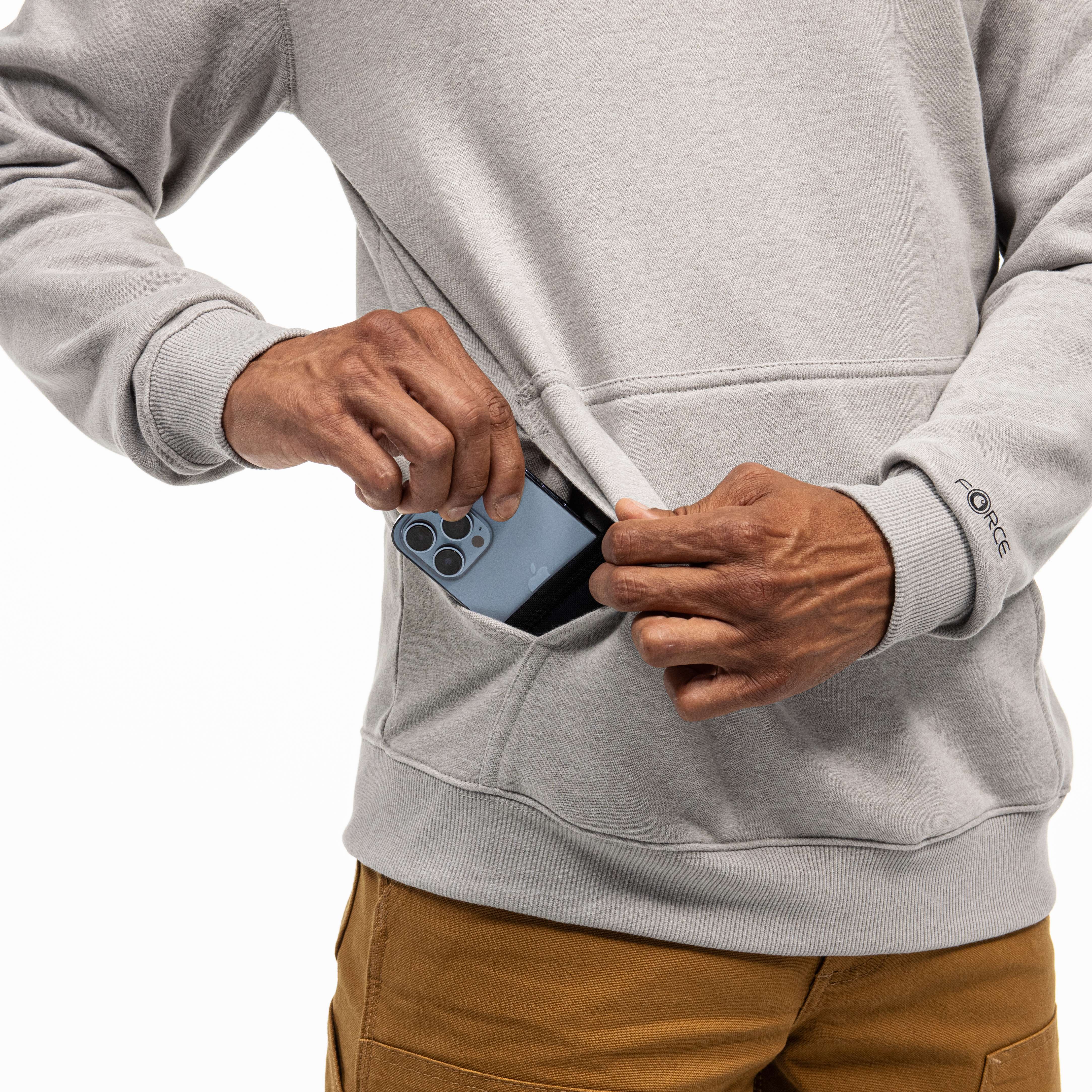 Additional thumbnail 3 of Carhartt Force™ Relaxed Fit Lightweight Logo Graphic Sweatshirt