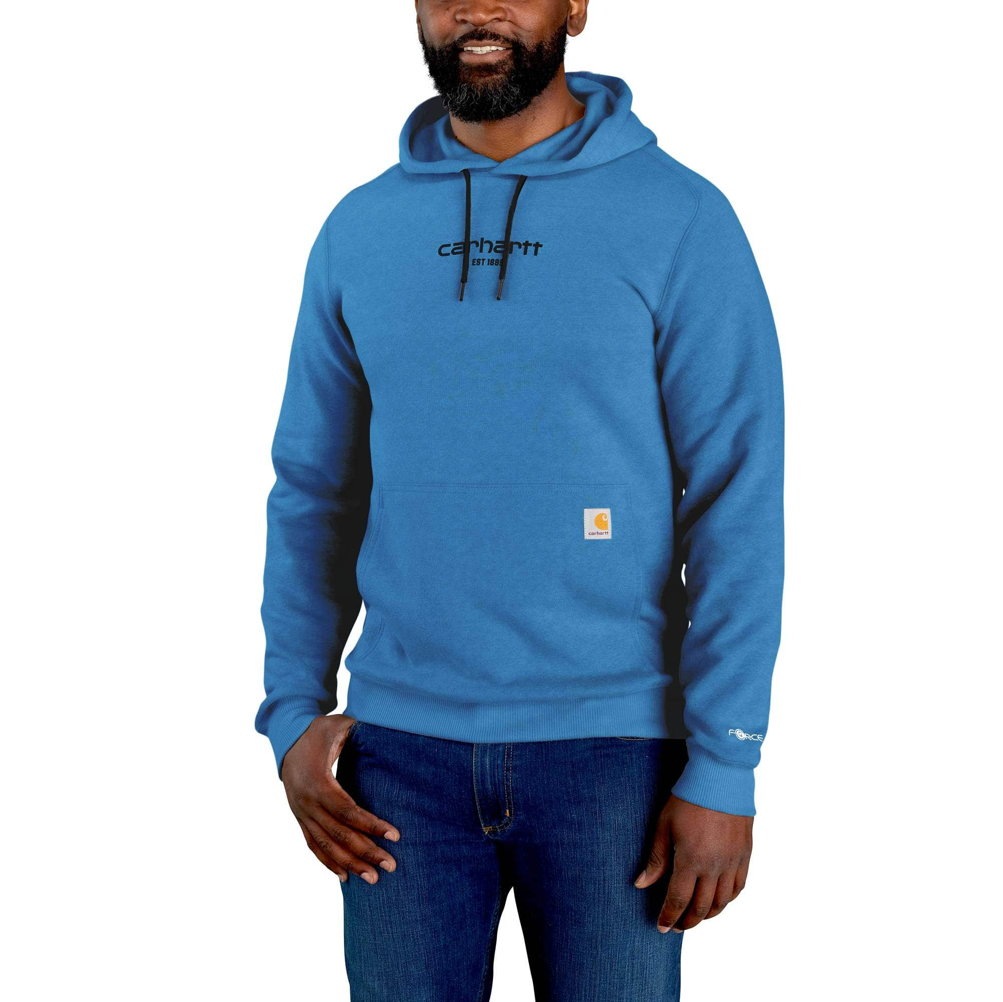 Additional thumbnail 1 of Carhartt Force™ Relaxed Fit Lightweight Logo Graphic Sweatshirt