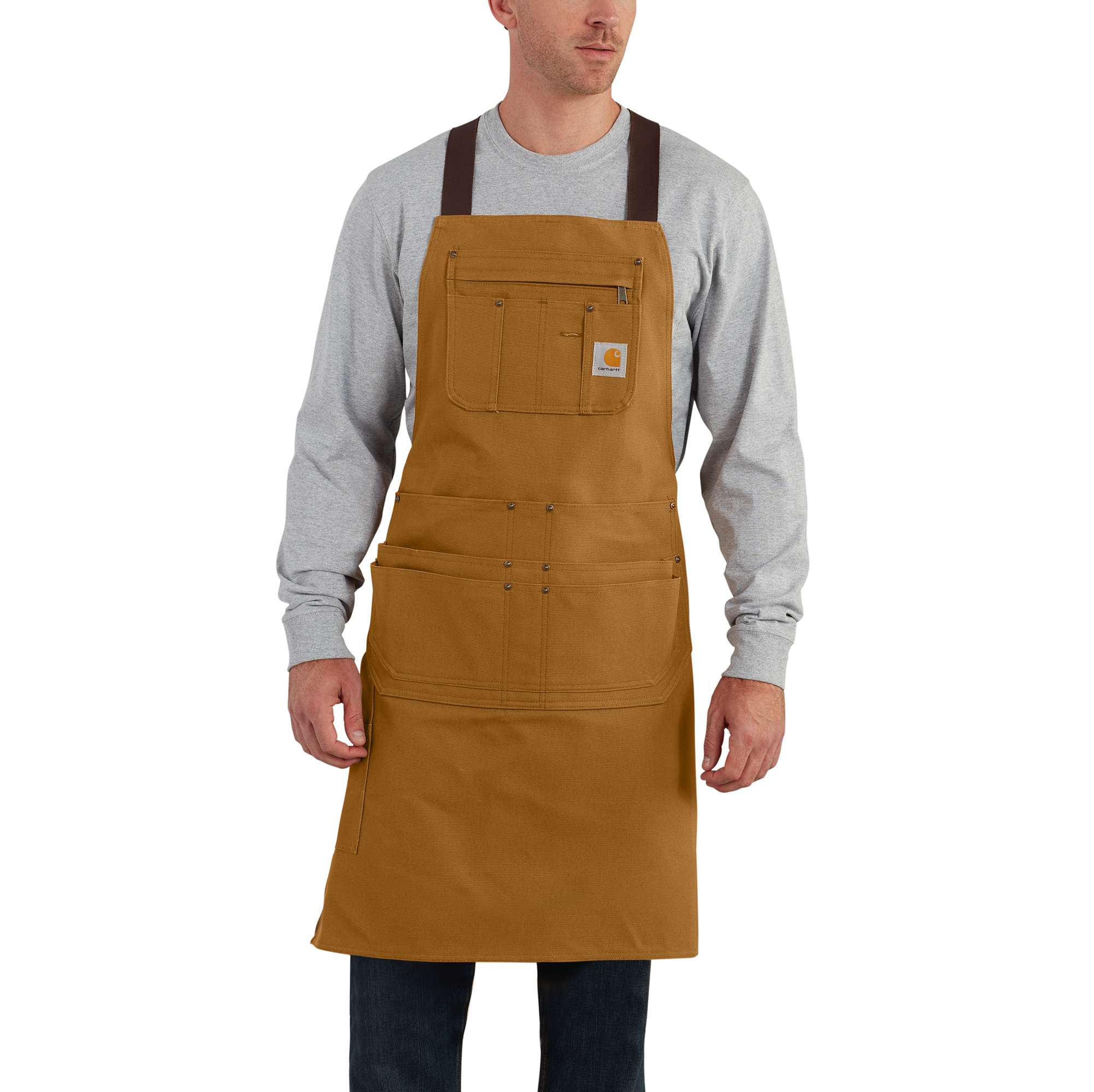 Tablier - firm duck apron - Brun - Carhartt - Modalova