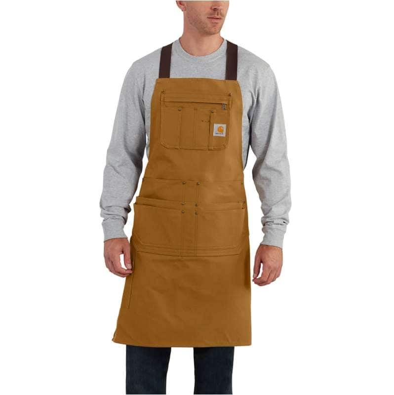 Carhartt  Carhartt Brown Firm Duck Apron