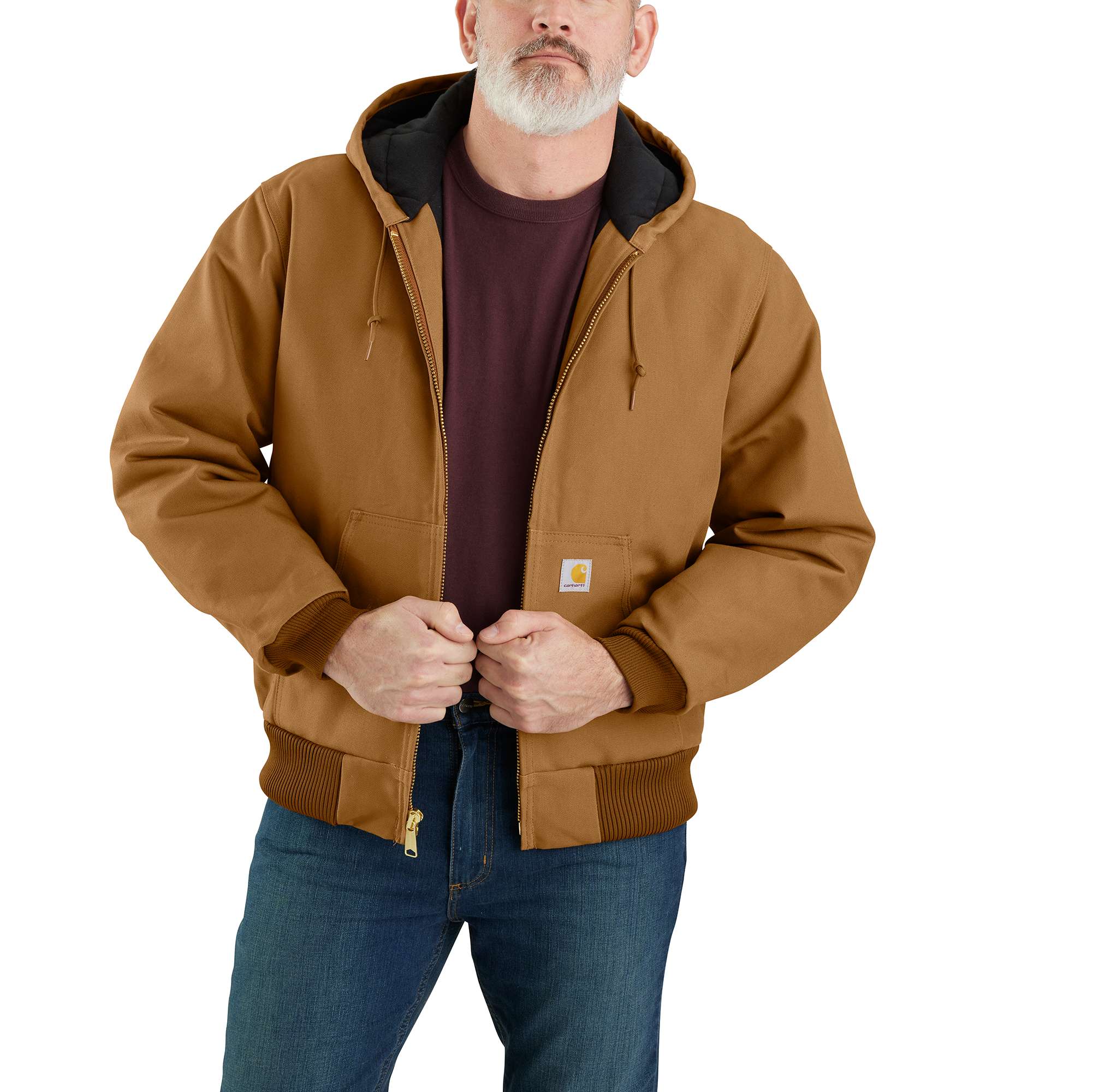 Additional thumbnail 1 of J140 Loose Fit Firm Duck Insulated Flannel-Lined Active Jac
