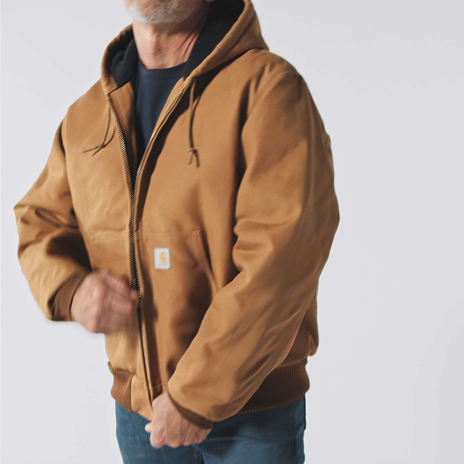 Additional thumbnail 6 of J140 Loose Fit Firm Duck Insulated Flannel-Lined Active Jac