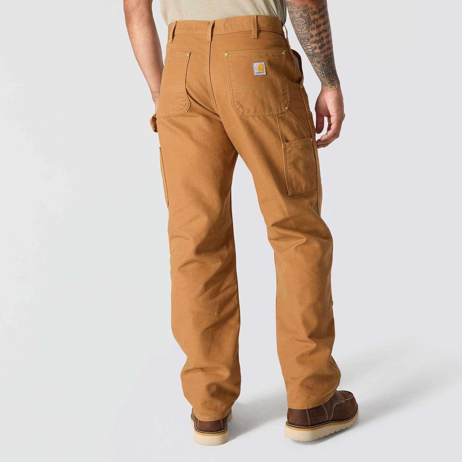 Additional thumbnail 2 of B01 Loose Straight Firm Duck Double Front Dungaree