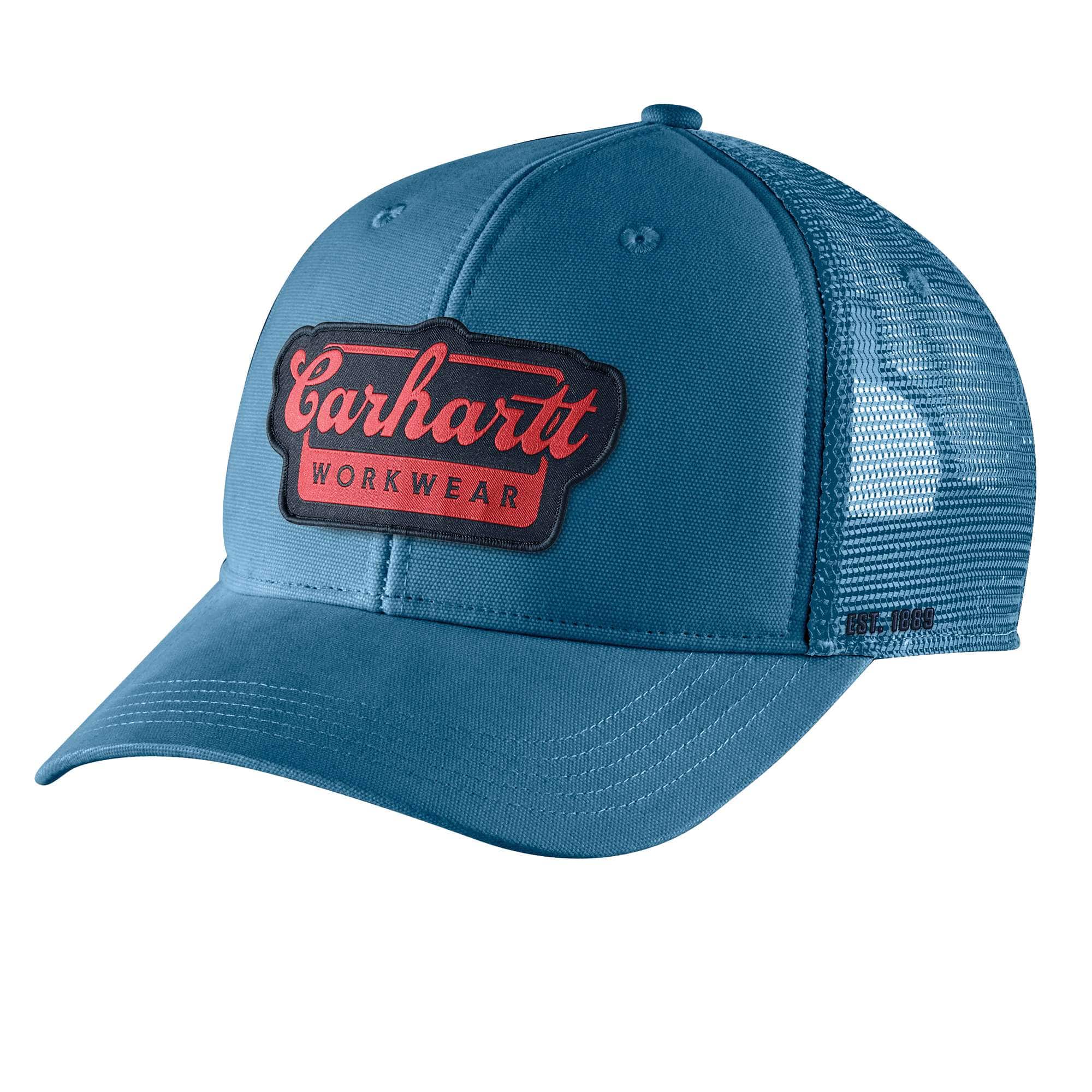Carhartt Rugged Flex™ Twill Mesh-Back Script Patch Cap