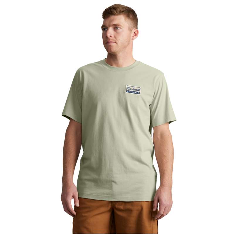 Carhartt  Sage Relaxed Fit Lightweight Short-Sleeve Script Patch T-Shirt