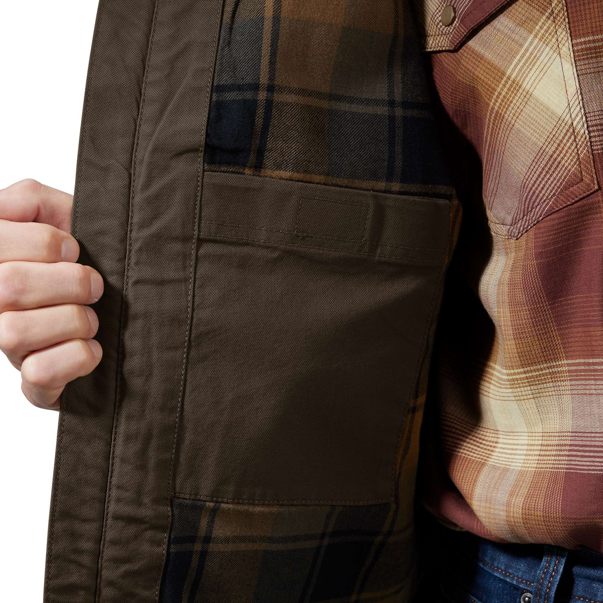 Additional thumbnail 6 of Montana bodywarmer van duck-materiaal