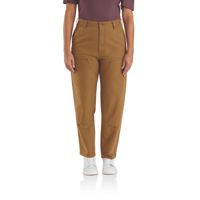 Carhartt  Carhartt Brown The Vintage Double Front Canvas Pant