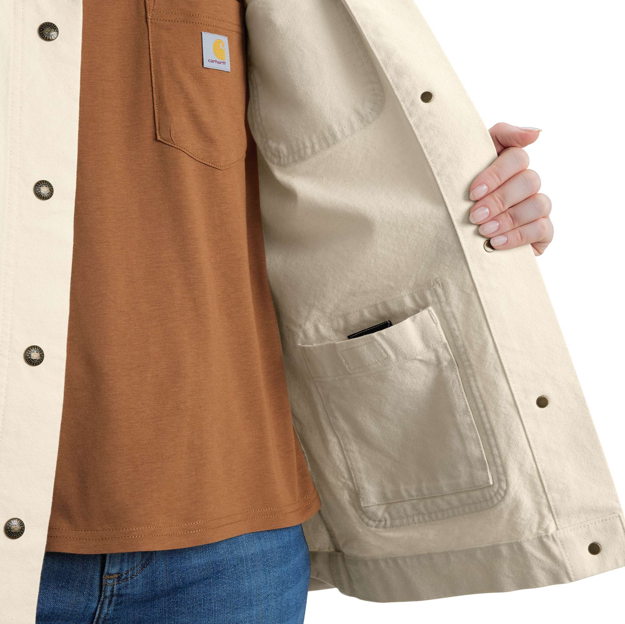 Additional thumbnail 2 of Rugged Flex™ Loose Fit Canvas Chore Coat