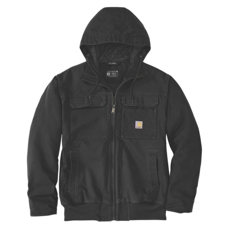 Carhartt  Black Washed Duck Bartlett Active Jac
