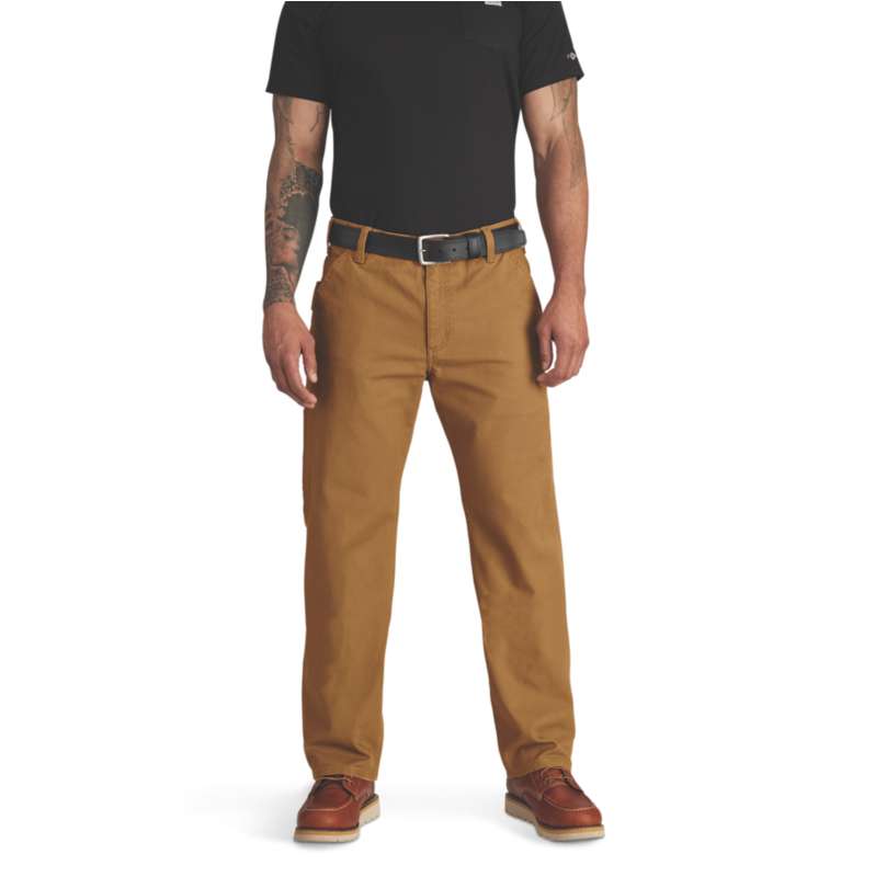 Carhartt  Carhartt Brown Loose Straight Rugged Flex™ Duck Dungaree