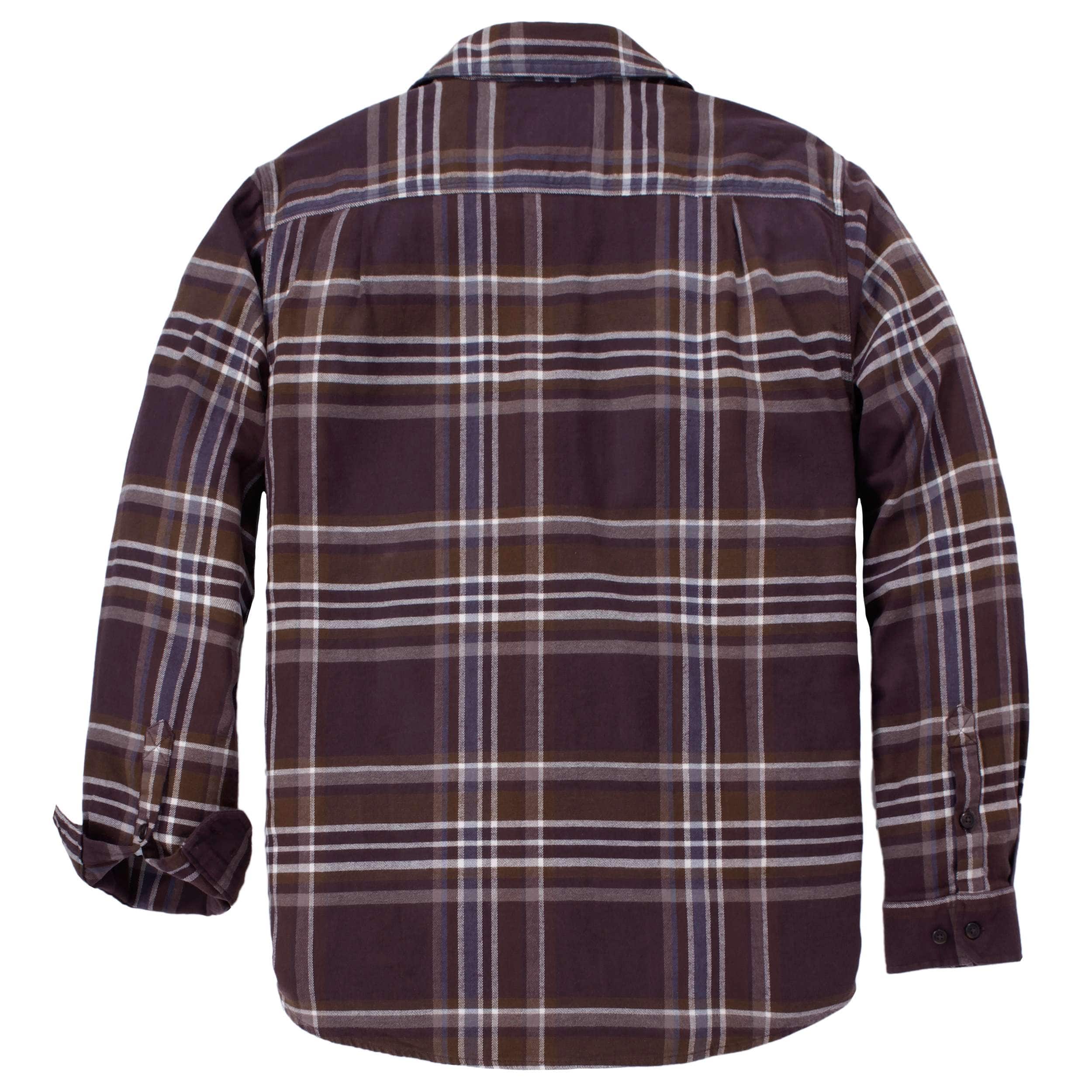 Additional thumbnail 3 of Rugged Flex™ Relaxed Fit Midweight Flannel Long-Sleeve Plaid Shirt