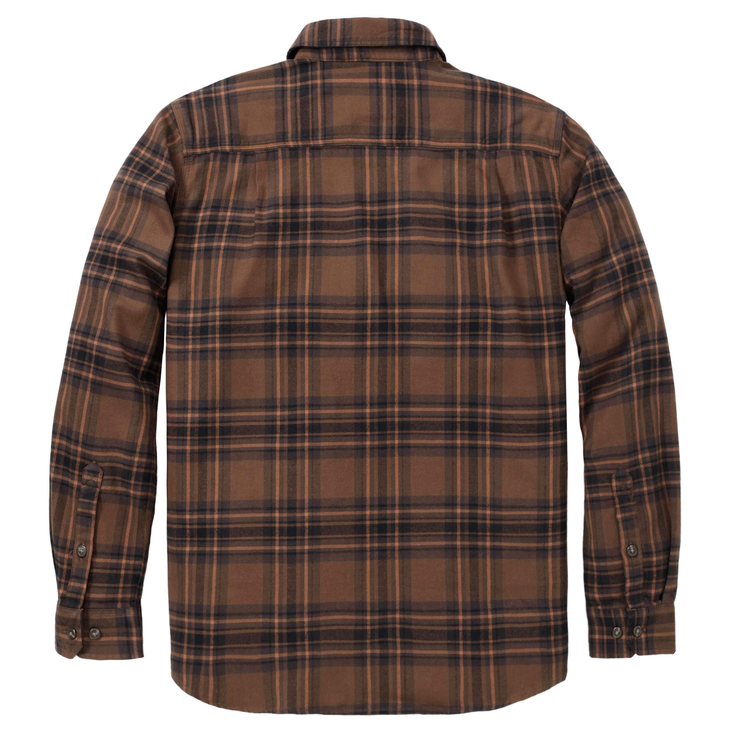 Additional thumbnail 8 of Chemise à carreaux à manches longues décontractée en flanelle mi-épaisse Rugged Flex™