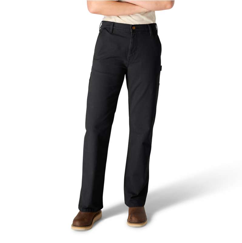Carhartt  Black The Carpenter Canvas Trousers