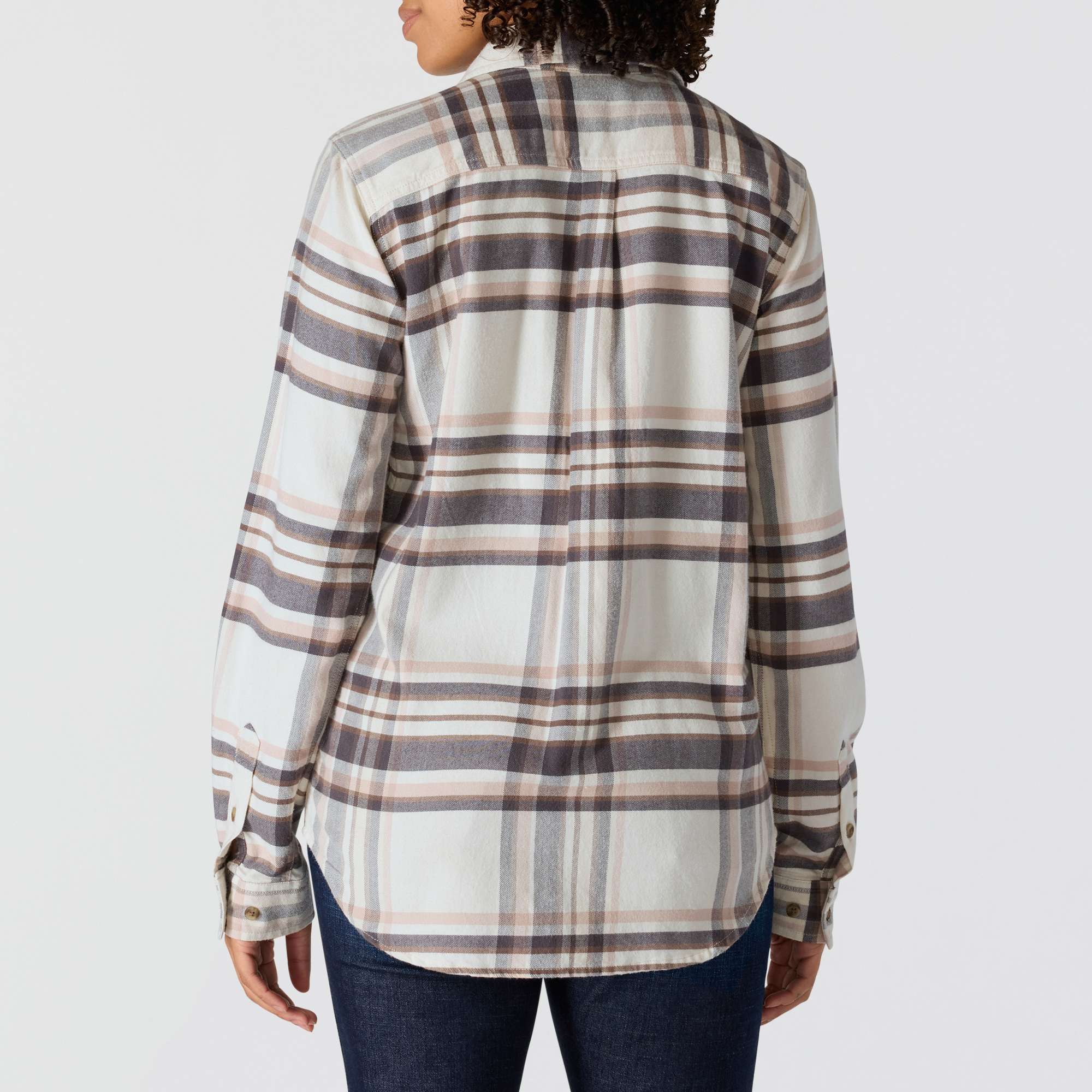 Additional thumbnail 3 of TENCEL™ Fiber Series Relaxed Fit Long-Sleeve Flannel Shirt