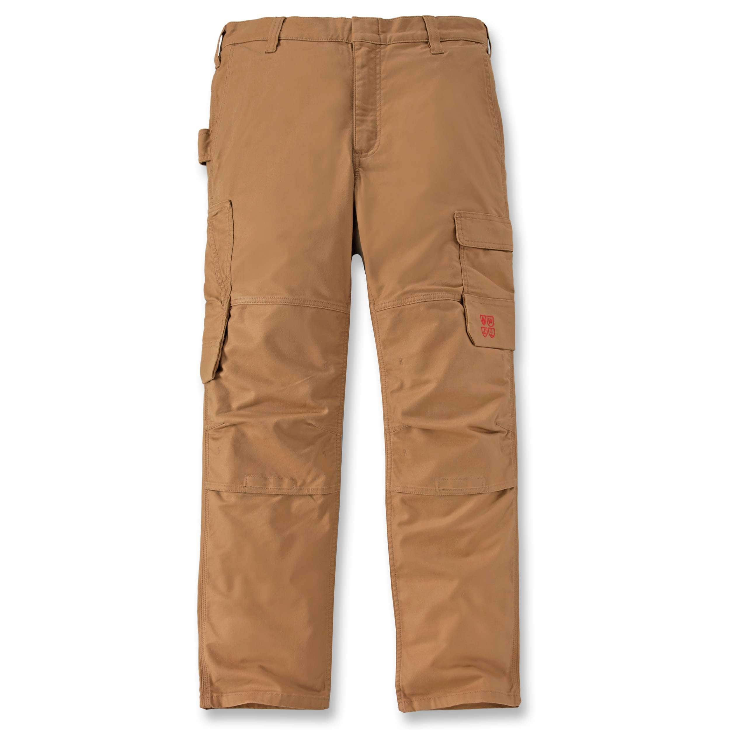 Additional thumbnail 1 of FR Relaxed Straight Steel Rugged Flex™ Canvas Multi-Norm Double-Front Multi-Cargo Trousers