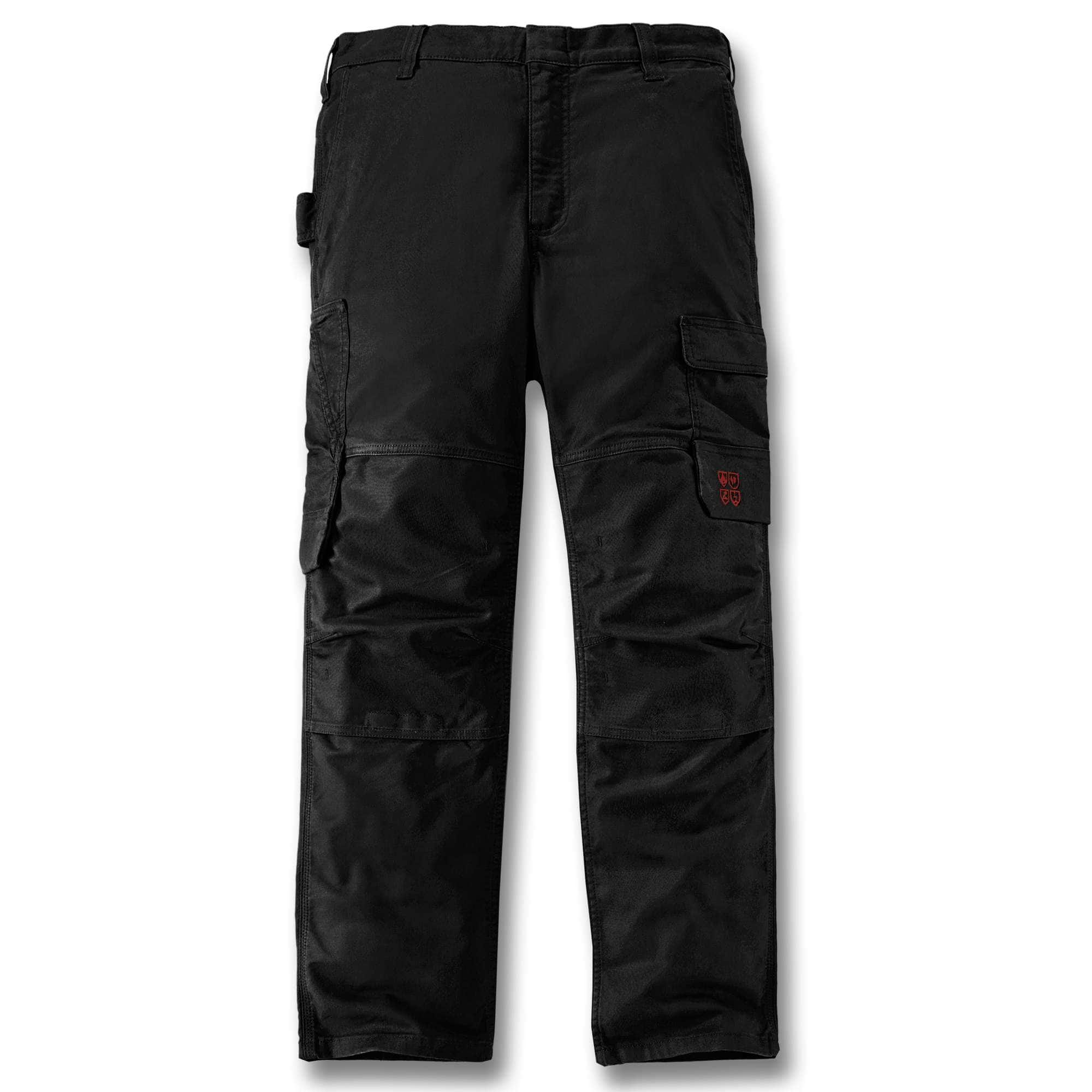 Carhartt FR Relaxed Straight Steel Rugged Flex™ Canvas Multi-Norm Double-Front Multi-Cargo Trousers