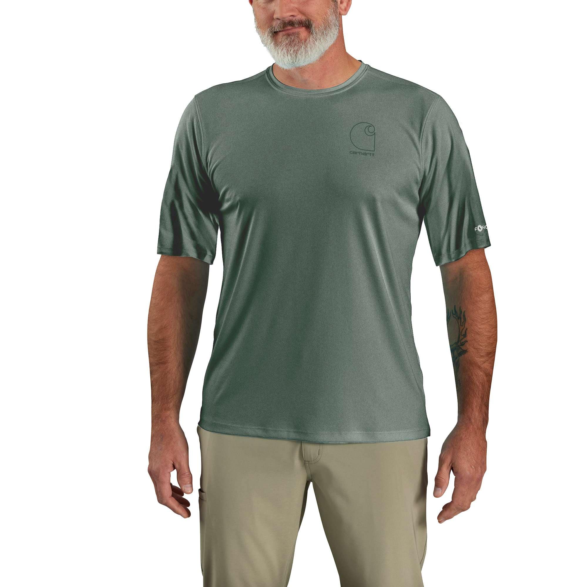 Carhartt Carhartt Force Sun Defender™ Relaxed Logo T-Shirt