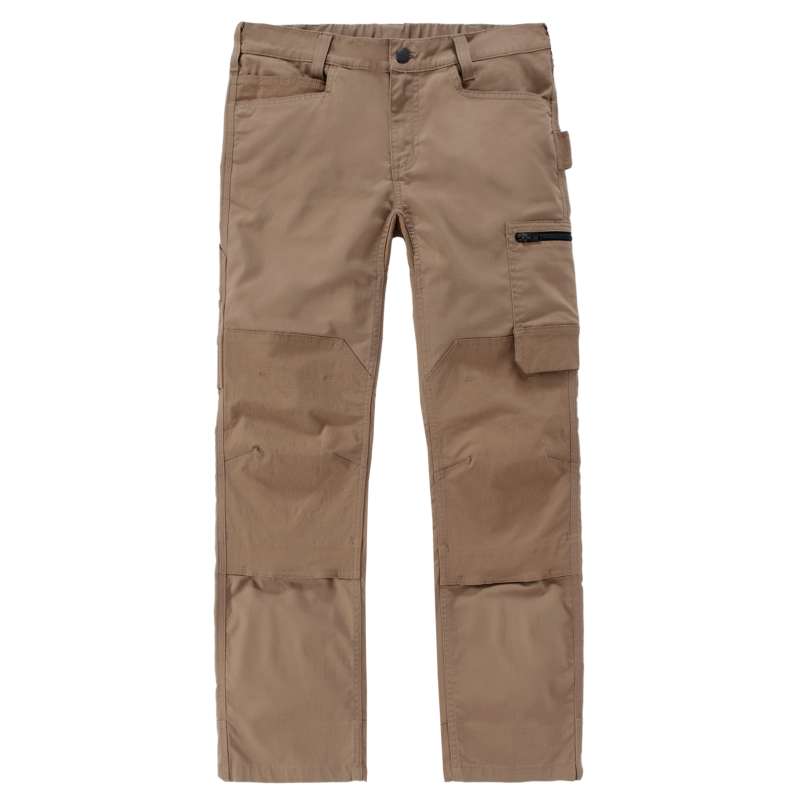 Carhartt  Carhartt Brown The Essential Hose Steel Rugged Flex™ im Double-Front-Design