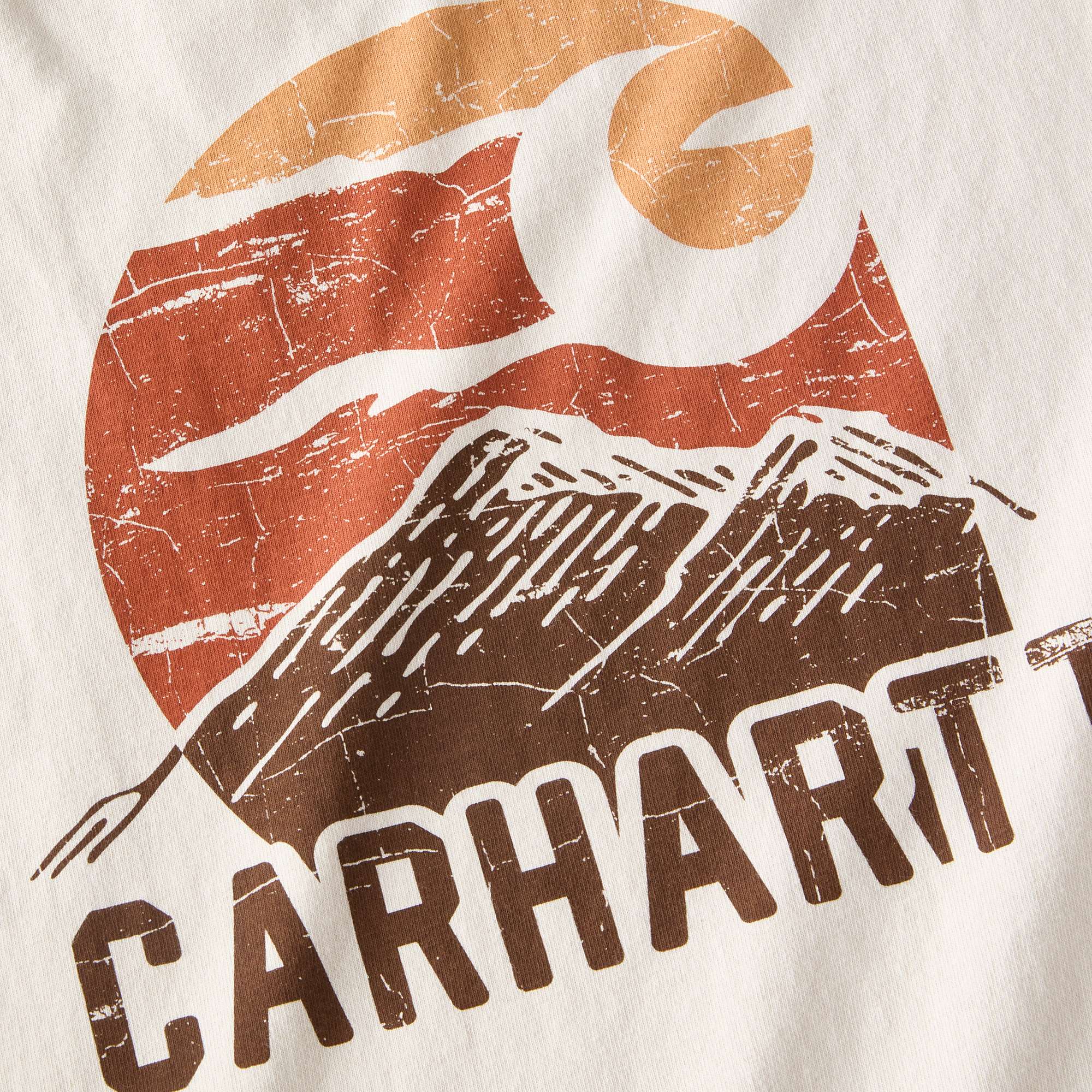 Additional thumbnail 2 of Relaxed Fit Heavyweight Long-Sleeve Mountain Graphic T-Shirt