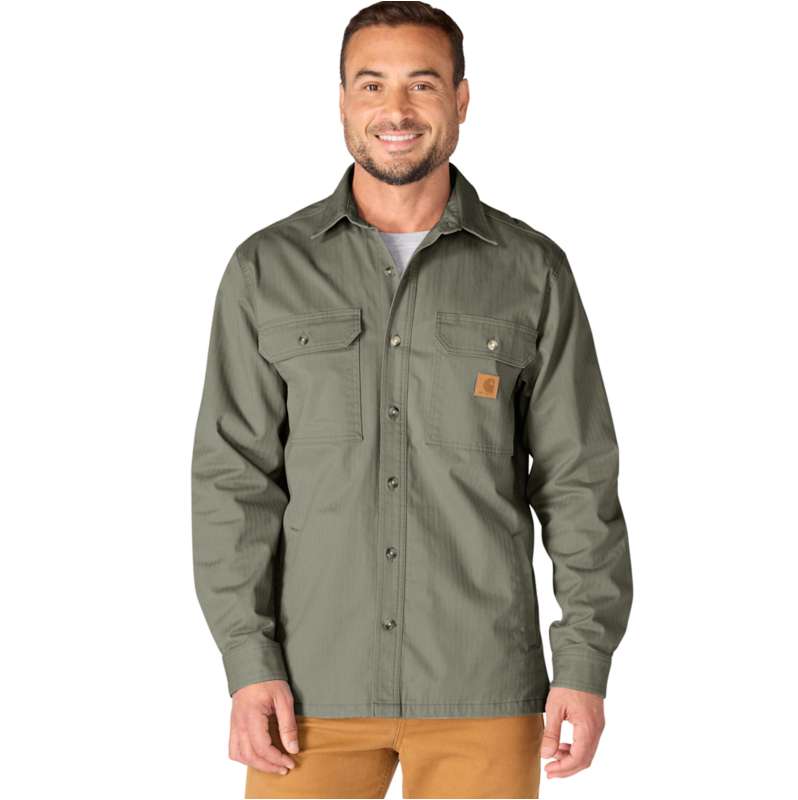 Carhartt  Dusty Olive Newcastle Shirt Jac