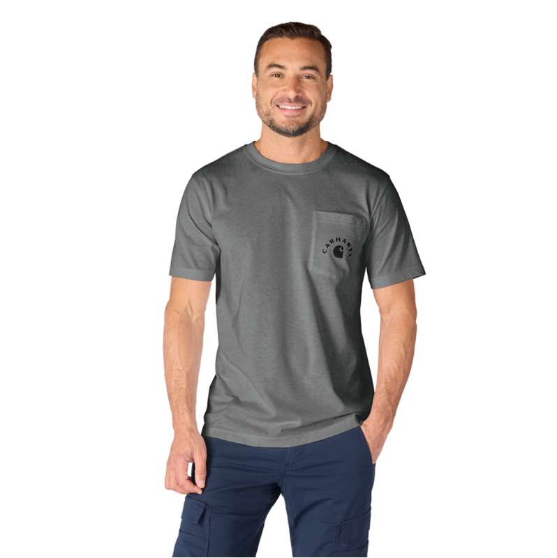 Carhartt  Weather Ash Heather Irvine Relaxed Work T-Shirt