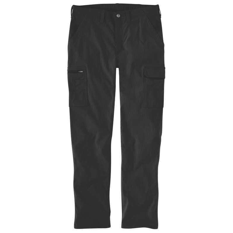 Carhartt  Black Pantaloni cargo affusolati relaxed fit in materiale ripstop Carhartt Force™