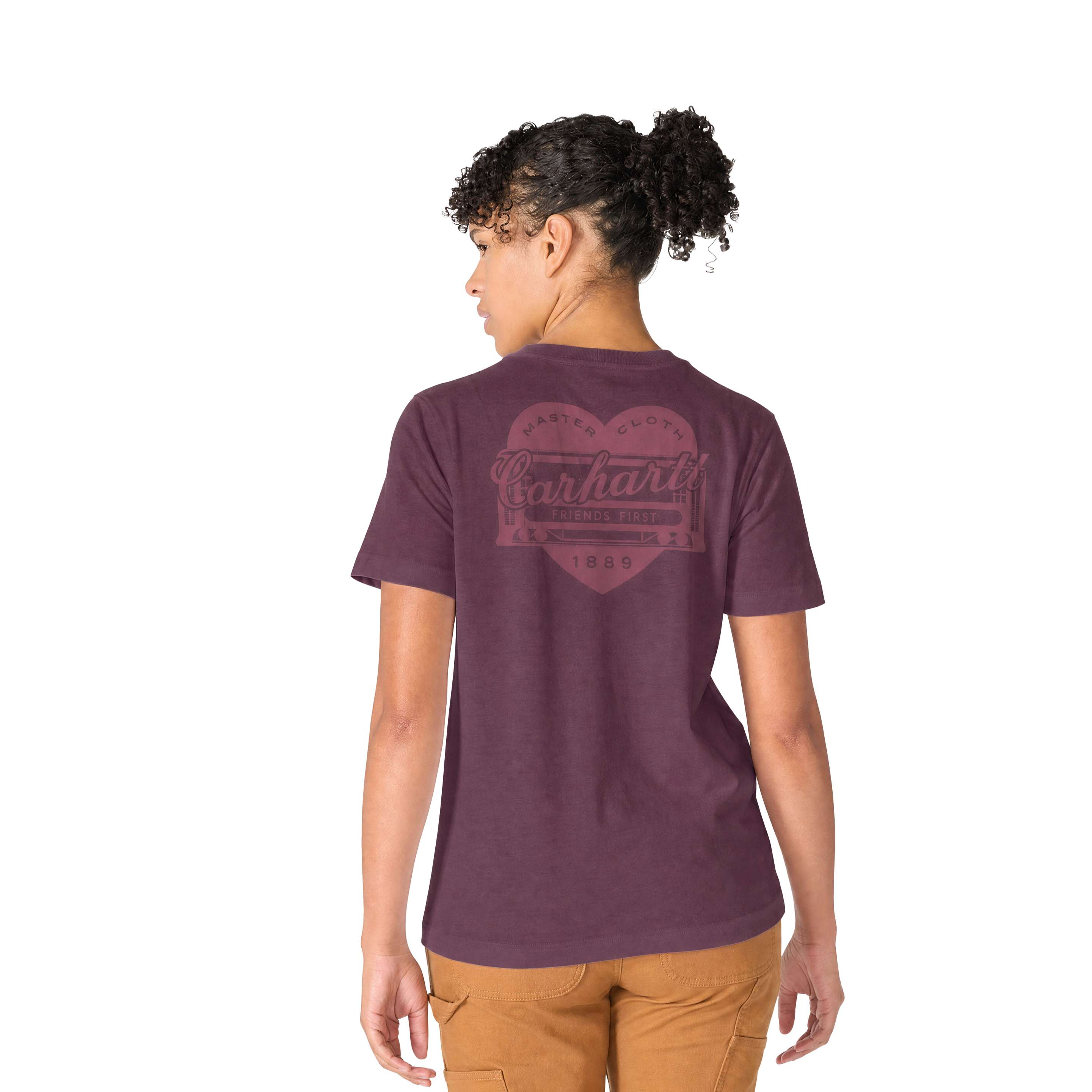 Carhartt Camiseta Irvine Heritage Heart de corte holgado
