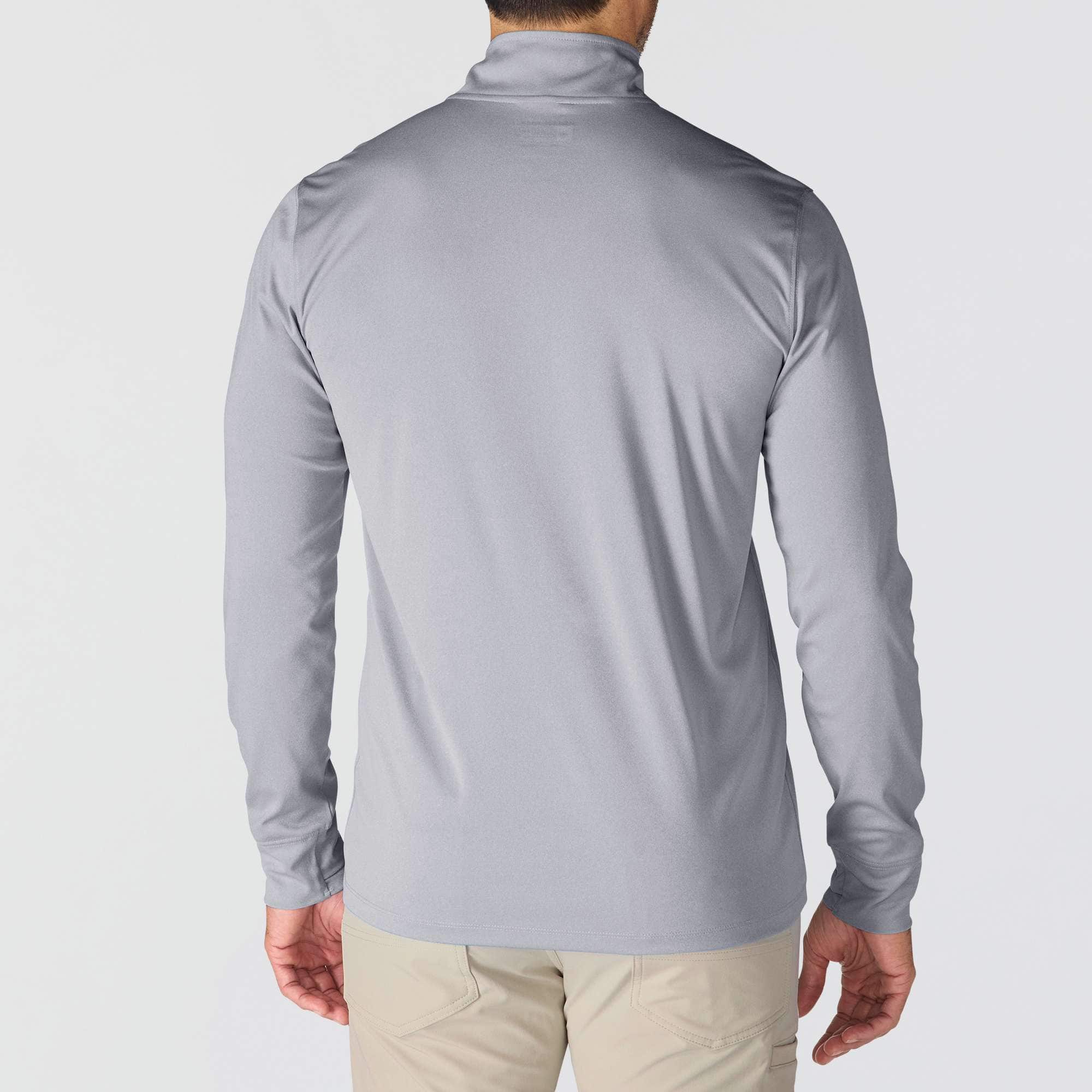 Additional thumbnail 2 of Carhartt Force Sun Defender™ T-shirt met lange mouwen, halve rits en relaxte pasvorm