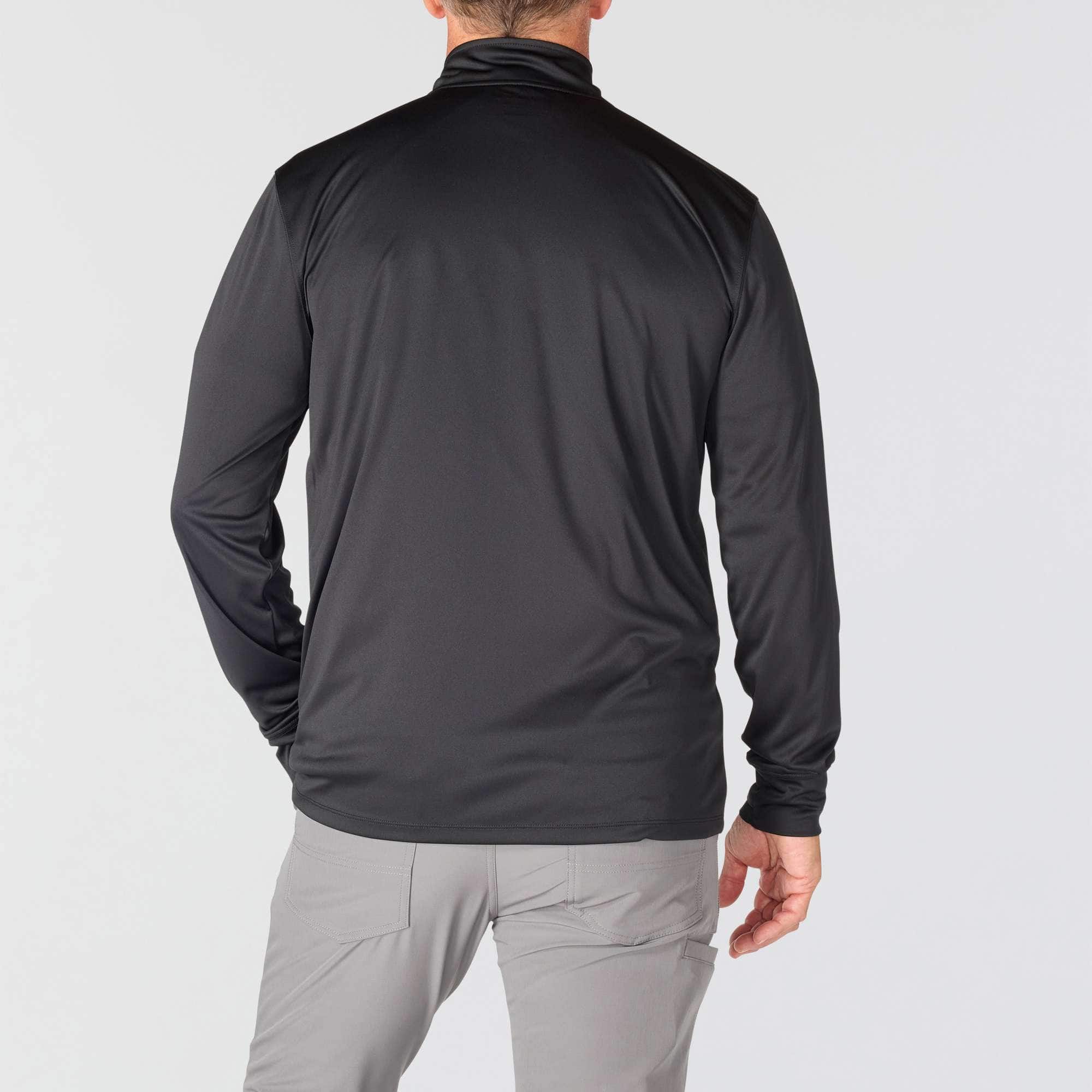 Additional thumbnail 4 of Carhartt Force Sun Defender™ T-shirt met lange mouwen, halve rits en relaxte pasvorm