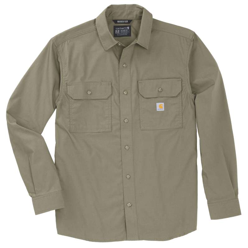 Carhartt  Faded Fatigue Chemise décontractée à manches longues Glenwood
