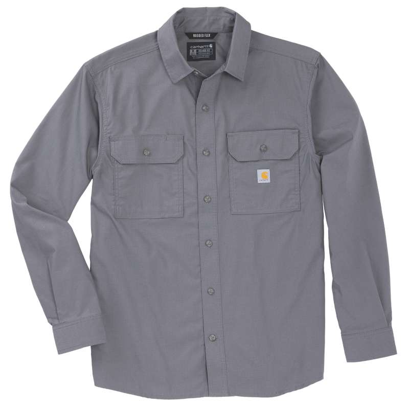 Carhartt  Steel Glenwood overhemd met lange mouwen en relaxte pasvorm