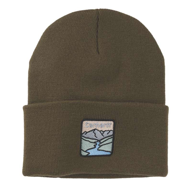 Carhartt  Burnished Logs Bonnet à revers River