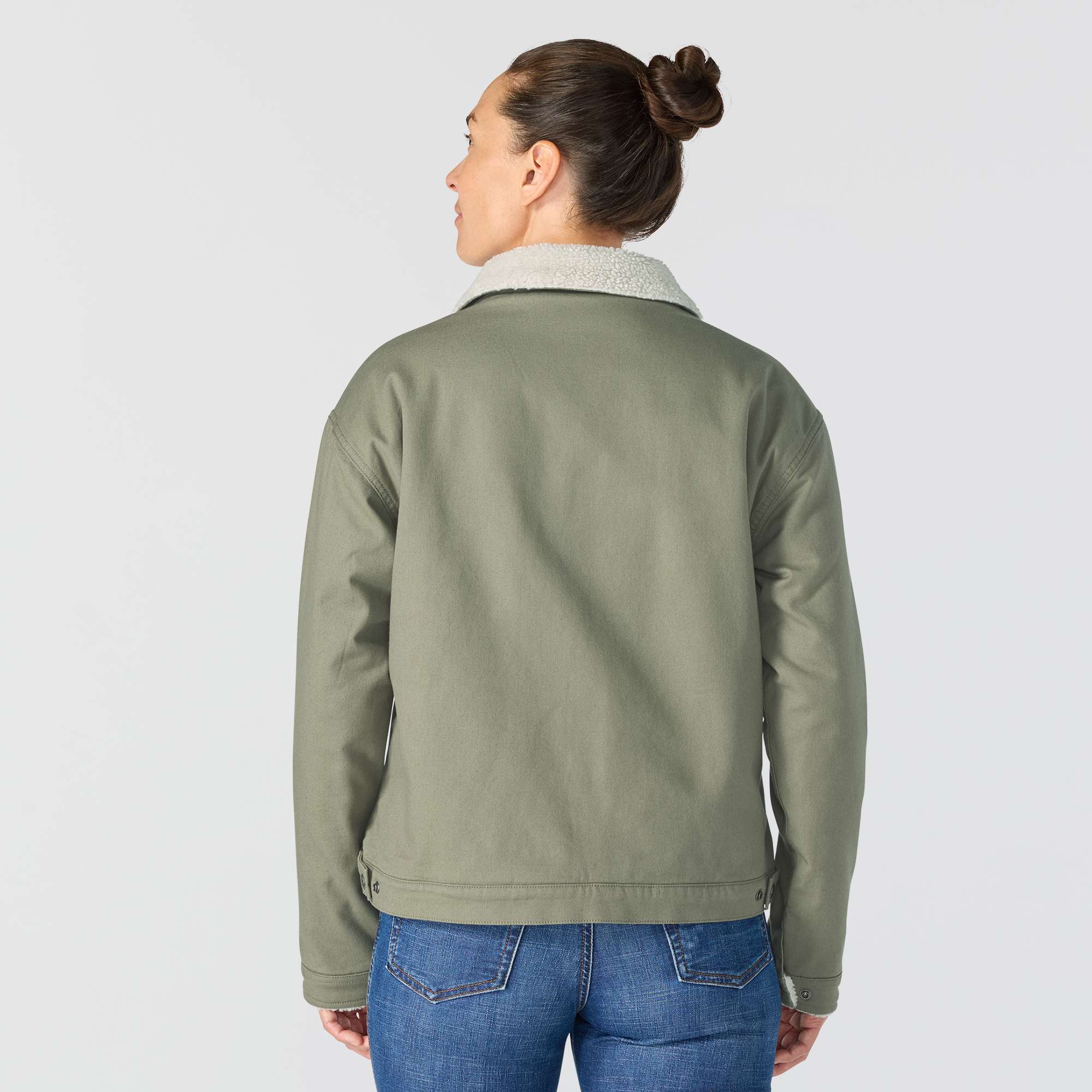 Additional thumbnail 2 of Chaqueta Detroit forrada en tejido sherpa