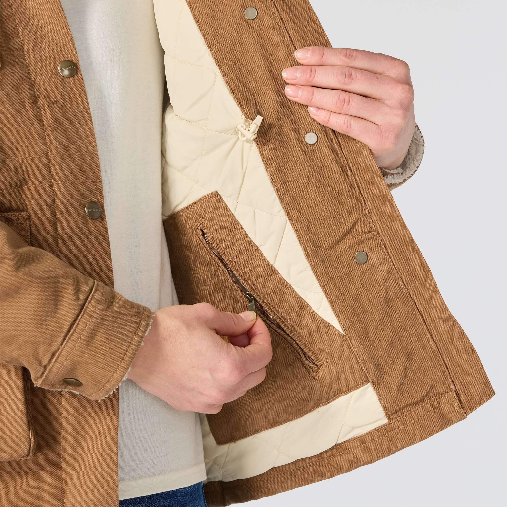 Additional thumbnail 5 of Washed Duck Wesley Coat