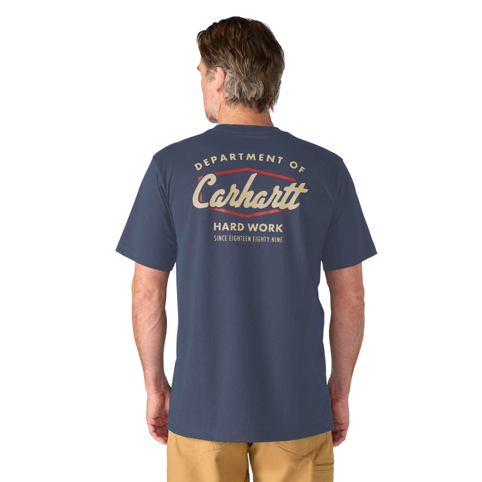 Carhartt Hard Work Irvine-T-Shirt mit Relaxed Fit