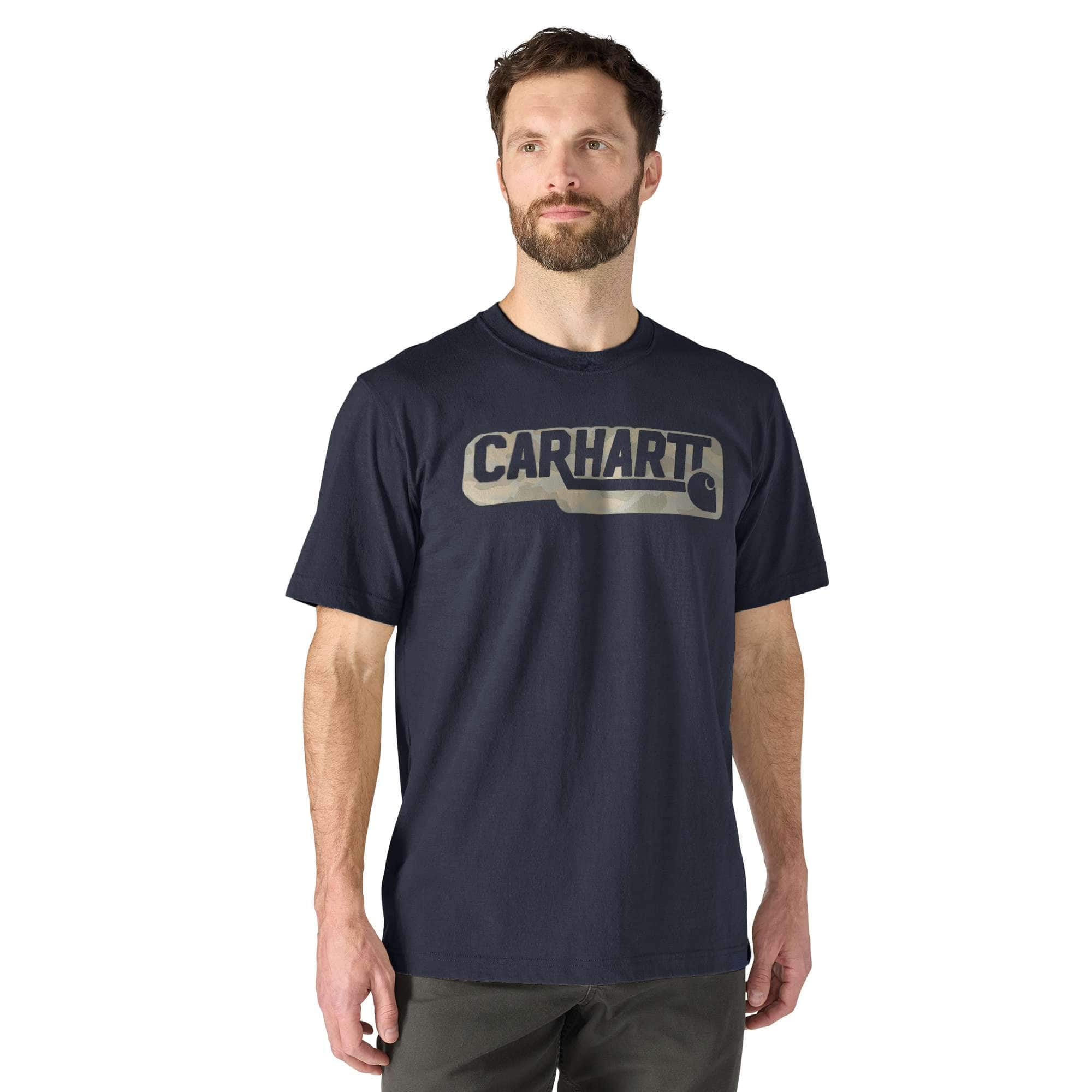 Carhartt T-shirt décontracté à logo camouflage Irvine