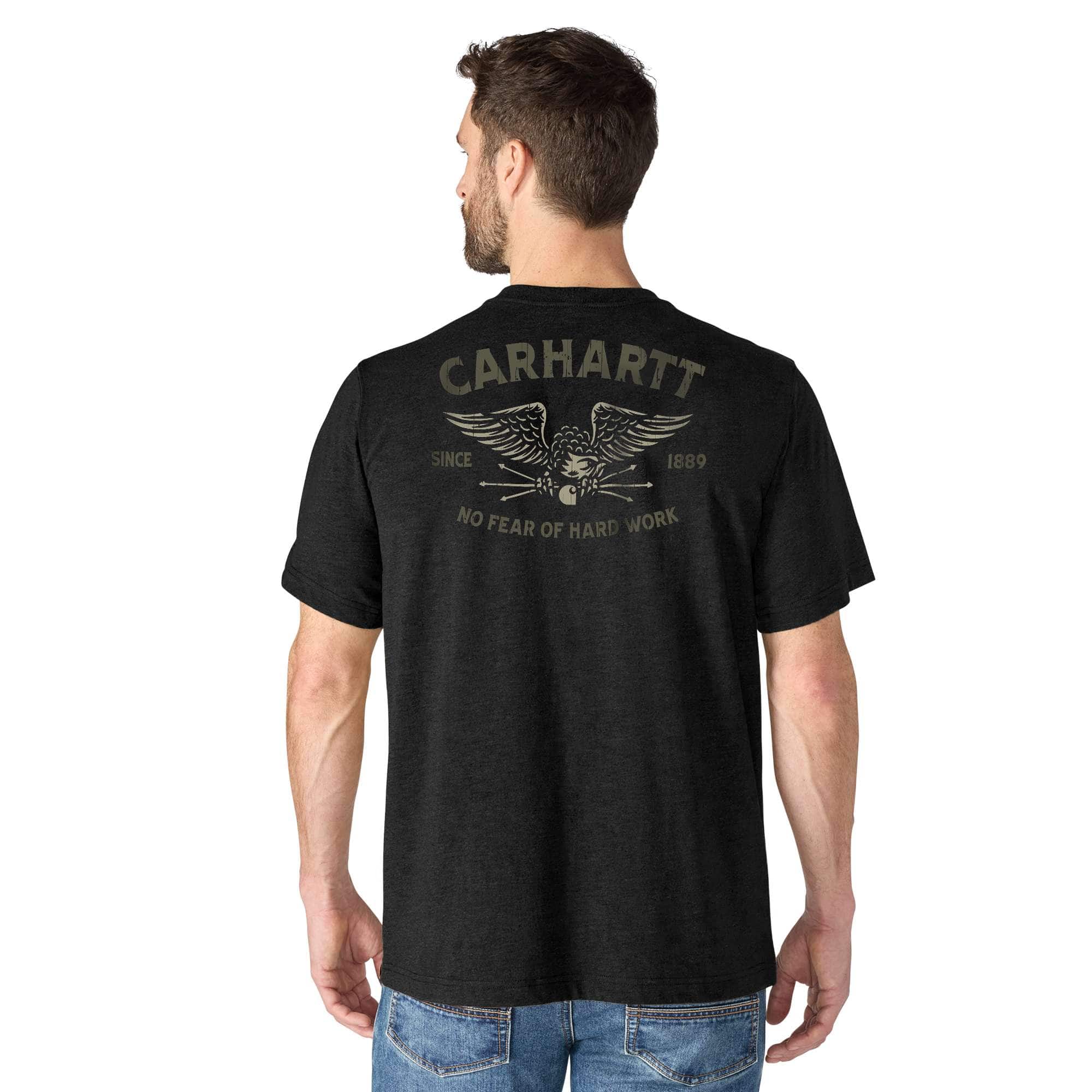 Carhartt T-shirt décontracté Irvine Hard Work Eagle