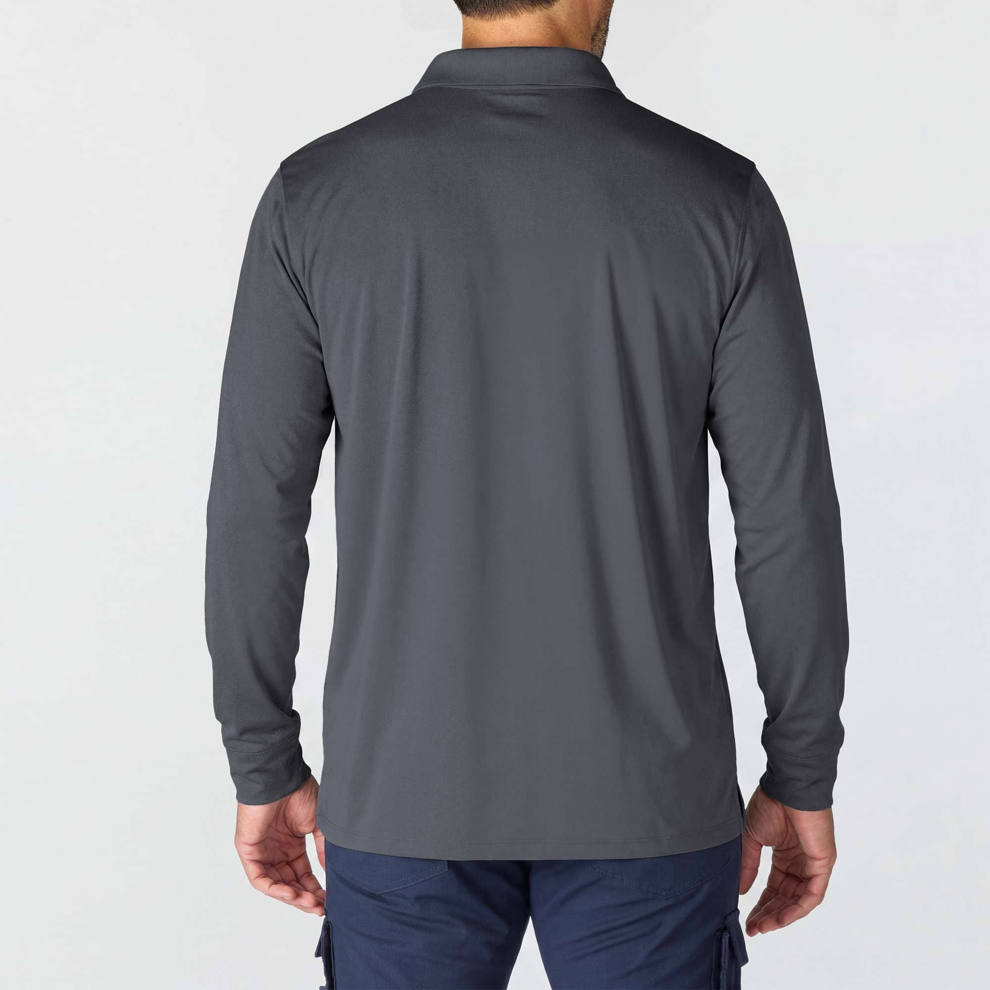 Additional thumbnail 2 of Carhartt Force Sun Defender™ polo met lange mouwen, relaxte pasvorm en logo