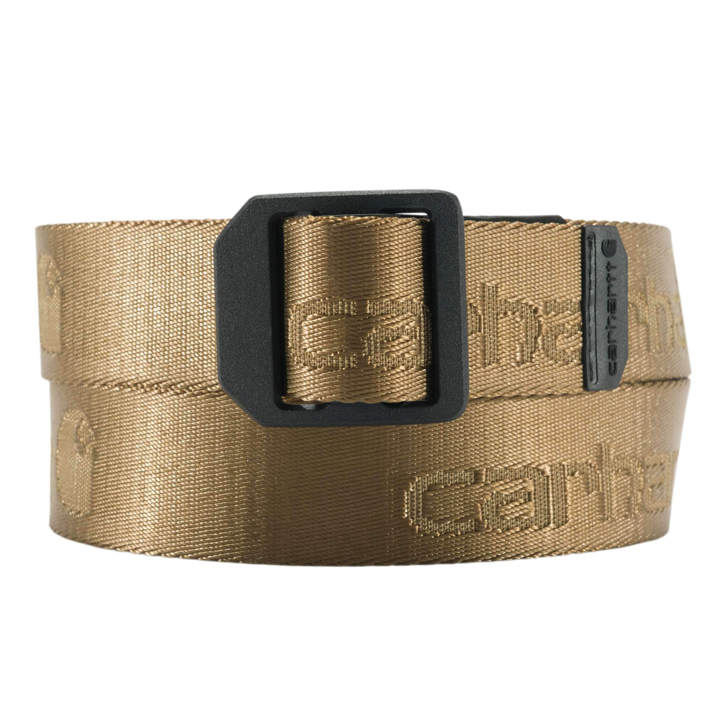 Carhartt Male Belt - nylon webbing ladder lock belt - Beige - M