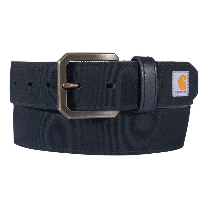 Carhartt  Black Canvas Duck Belt