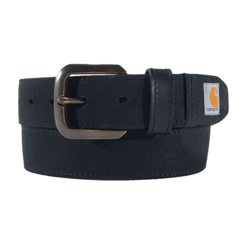 Carhartt  Black Canvas Duck Belt