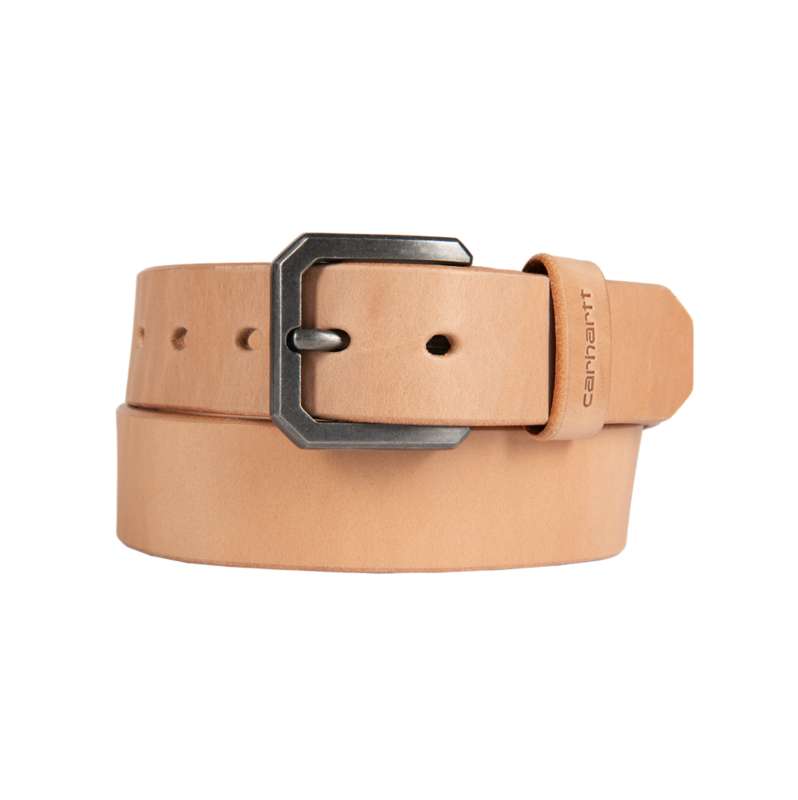 Carhartt  Natural Saddle Leather Classic Belt