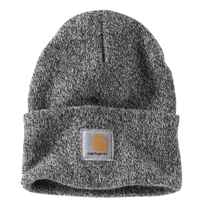 Carhartt  Black/White Knit Cuffed Beanie