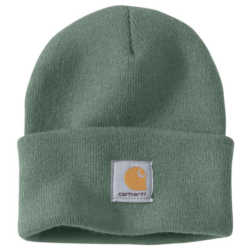 Carhartt  Green Slate Knit Cuffed Beanie