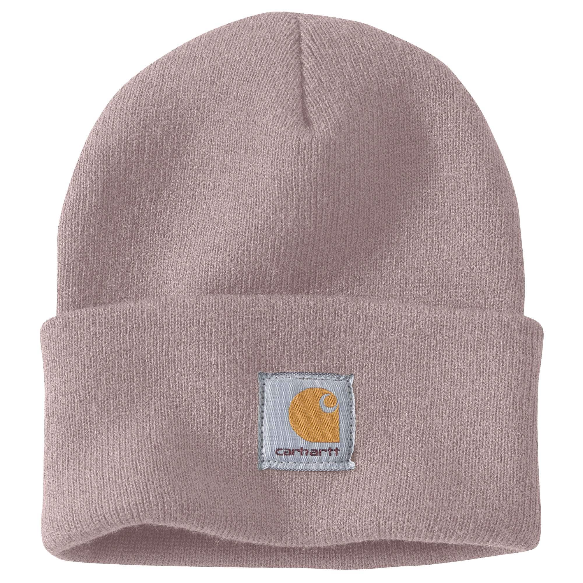 Carhartt Bonnet à Pompon Acrylique pour Femme, Blanc Hiver, Taille