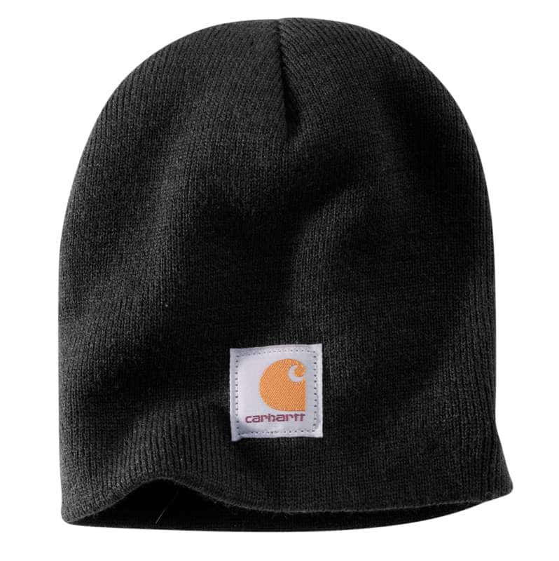 Carhartt  Black Knit Beanie