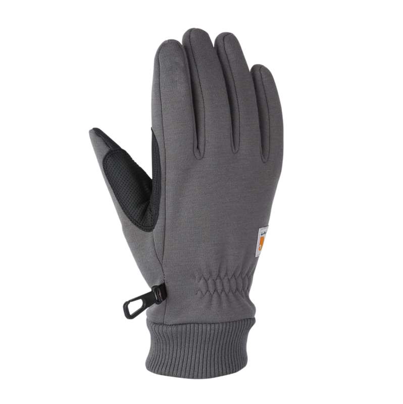 Carhartt  CARBON HEATHER Wind Fighter™ Thermal-Lined Fleece Touch-Sensitive Knit Cuff Glove
