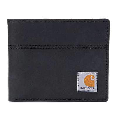 Carhartt SADDLE LEATHER BIFOLD WALLET - front