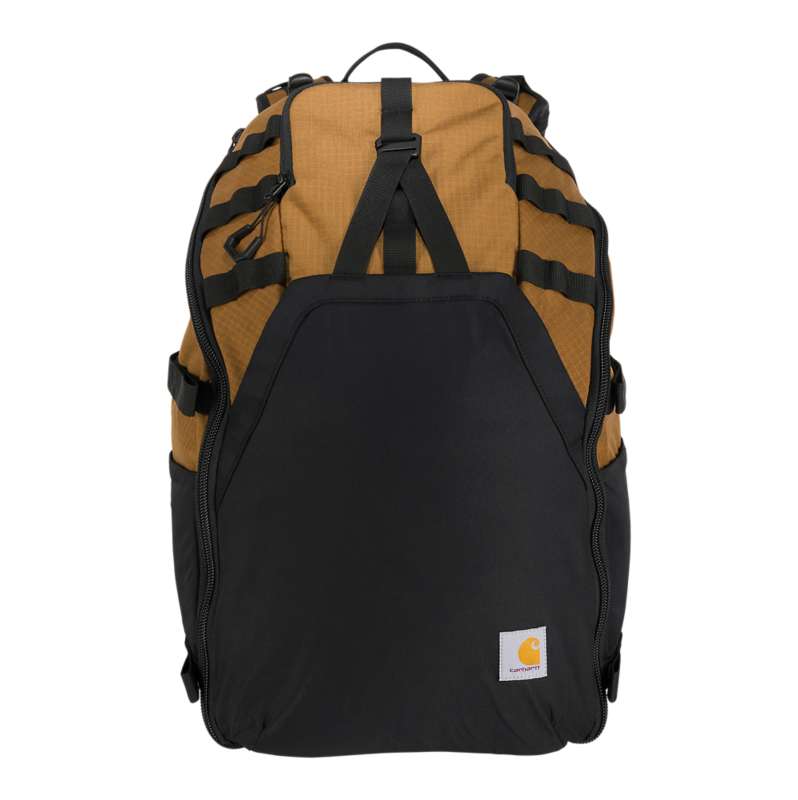 Carhartt  Carhartt Brown 45L Nylon Internal Frame Hiking Backpack
