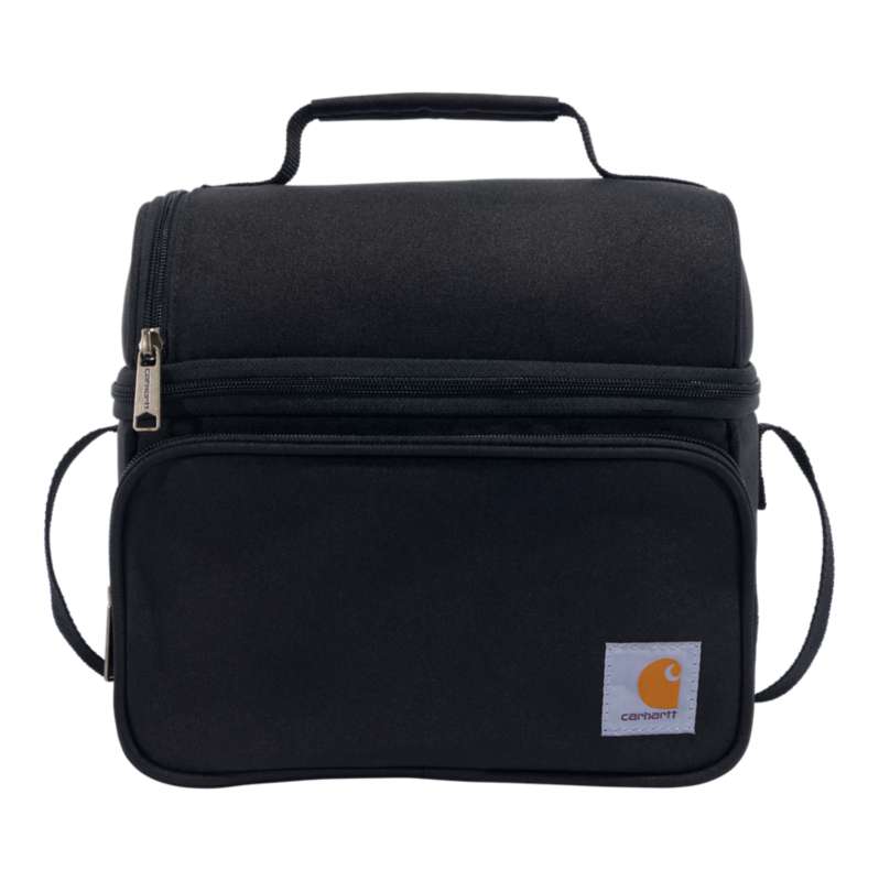 Carhartt  Black Insulated 12 Can Two Compartment Lunch Cooler